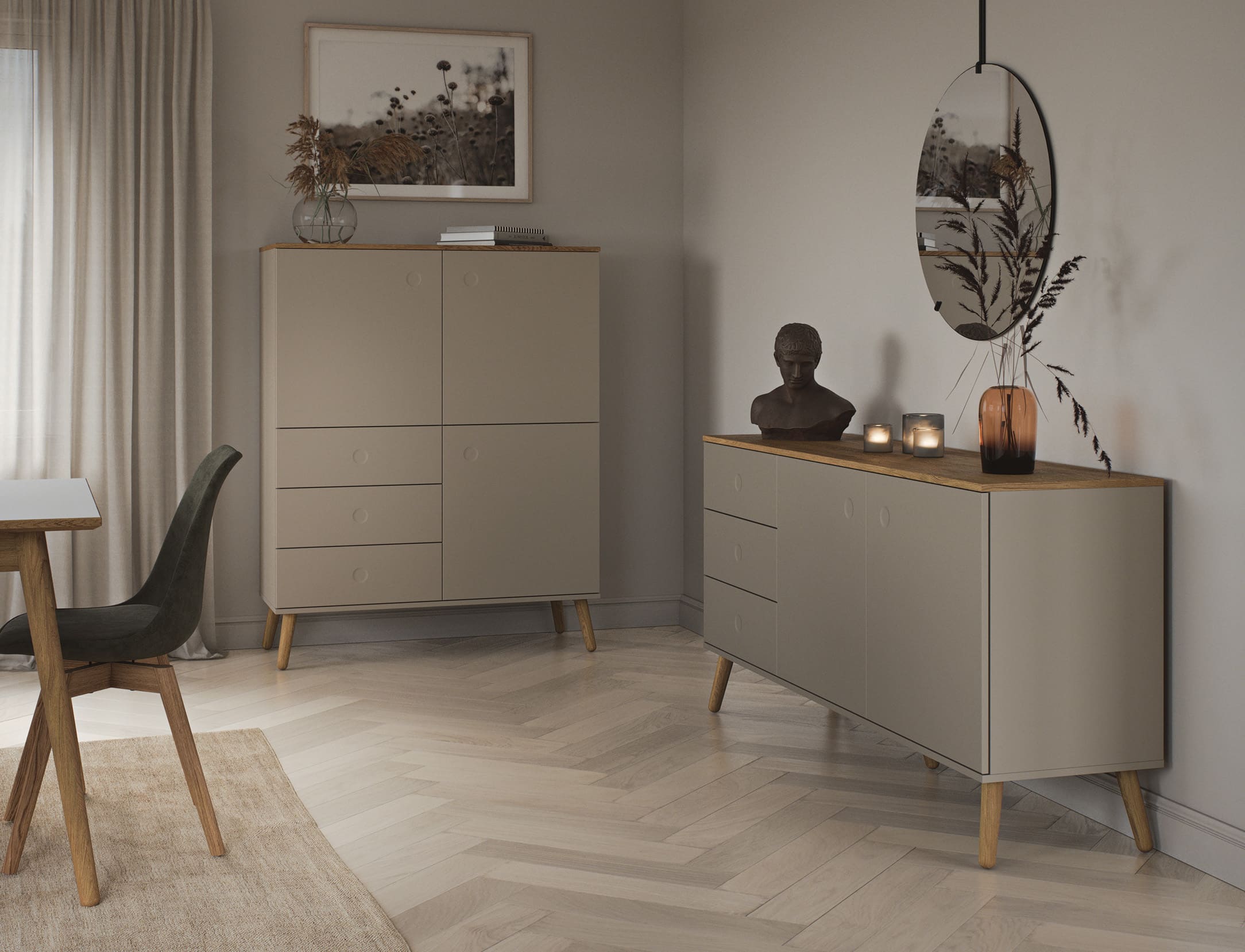 Scandinavian storage collection